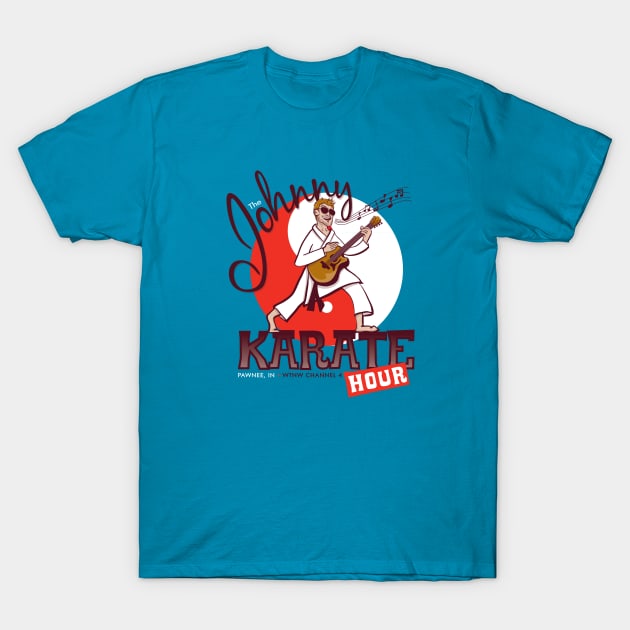 The Johnny Karate Hour T-Shirt by DoodleHeadDee